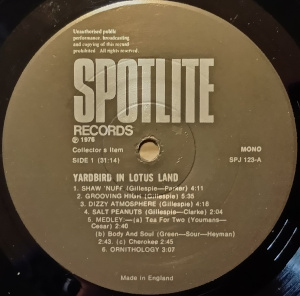 [Charlie Parker��Lotus land]�쥳���ɡ�A��