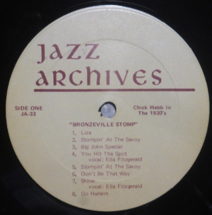 [Chick Webb��BronzevilleStomp]A��