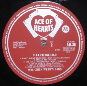 ��ChickWebb_WithEllaFitzgerald�ɥ쥳����B�̥�٥�