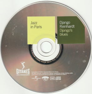[DjangoReinhardt/Djangosblues]CD�����㥱�å�
