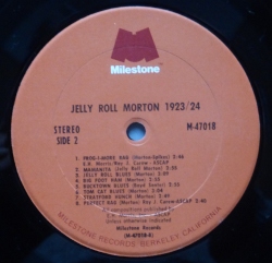��Jelly Roll Morton 1923/24����2�̡���٥�